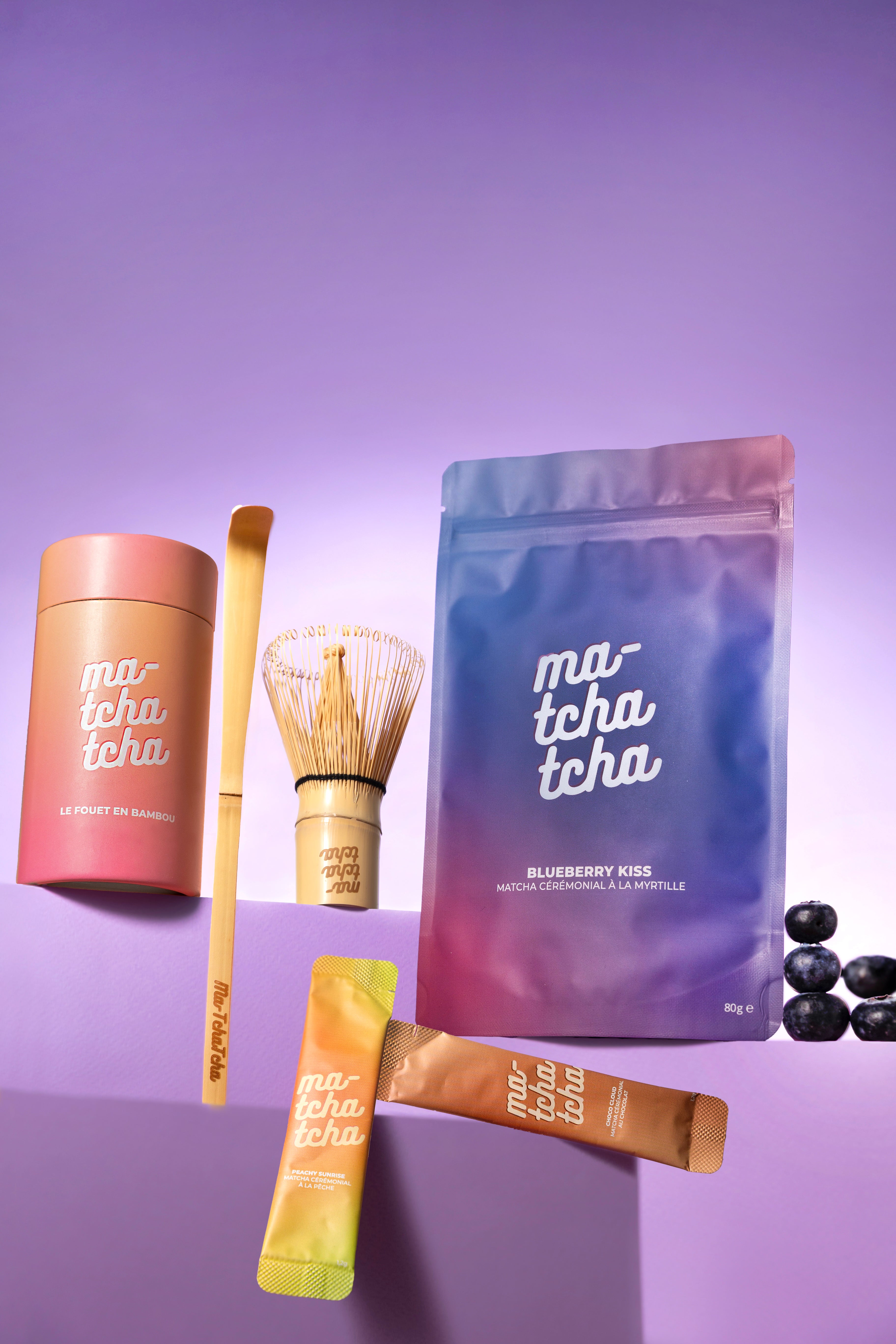 Pack découverte - Matcha Blueberry Kiss 🫐