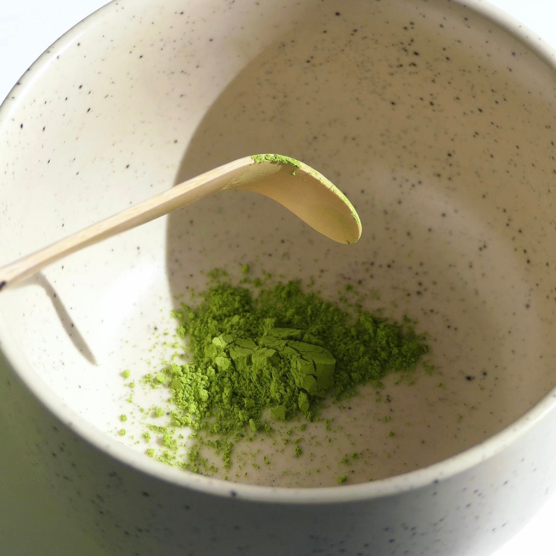 Poudre de thé matcha