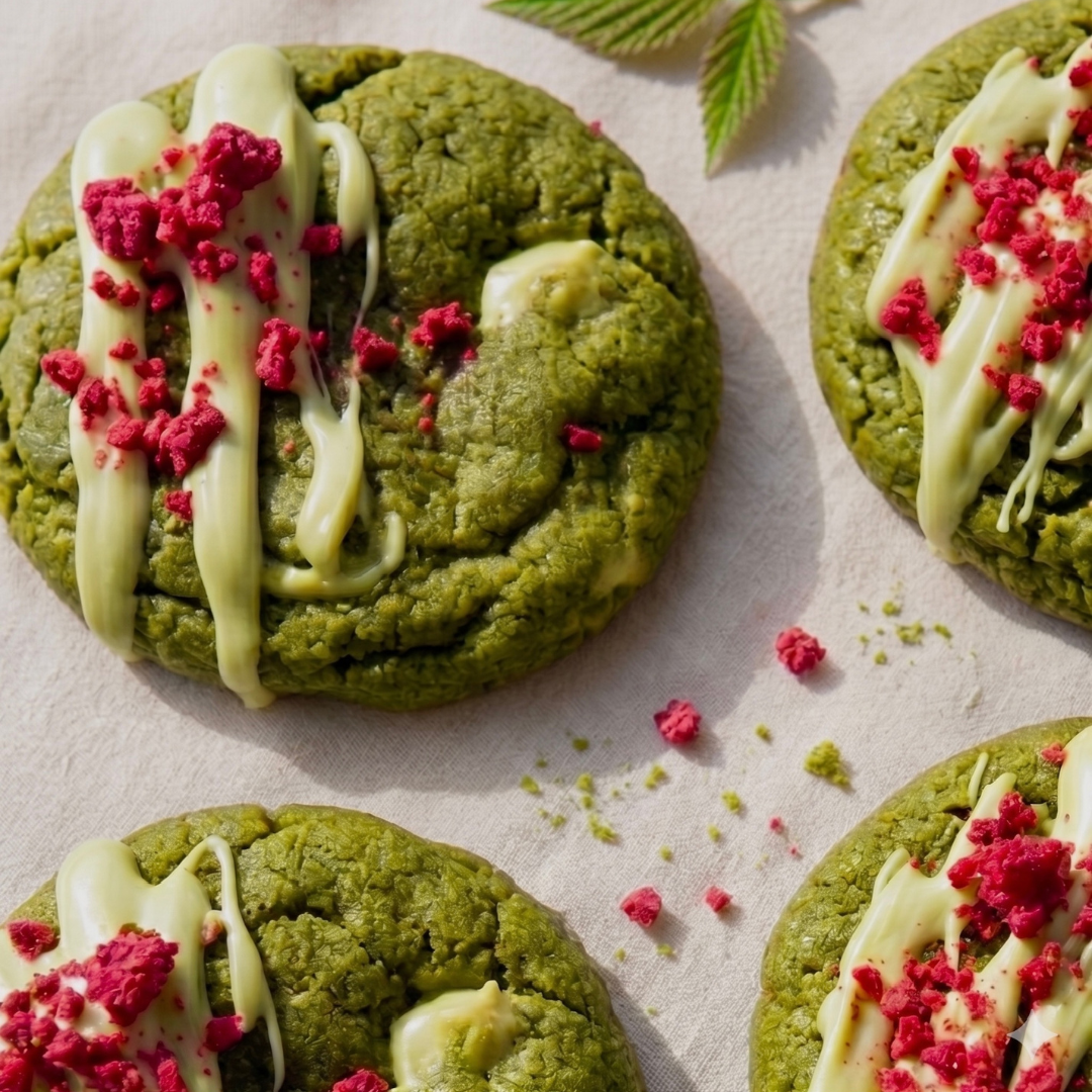 Recette de cookies au Matcha et au chocolat