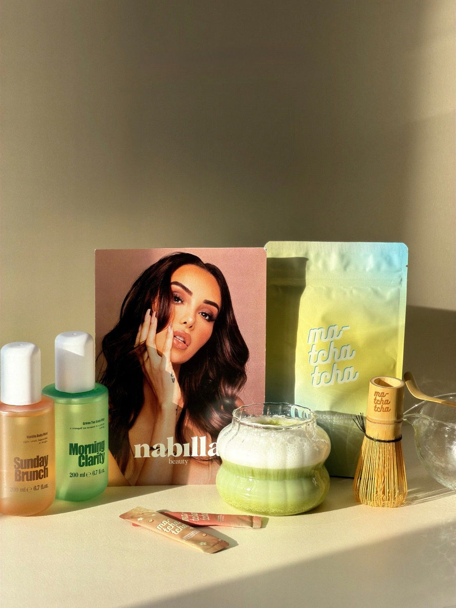 Une collaboration glow & self-care avec Nabilla Beauty