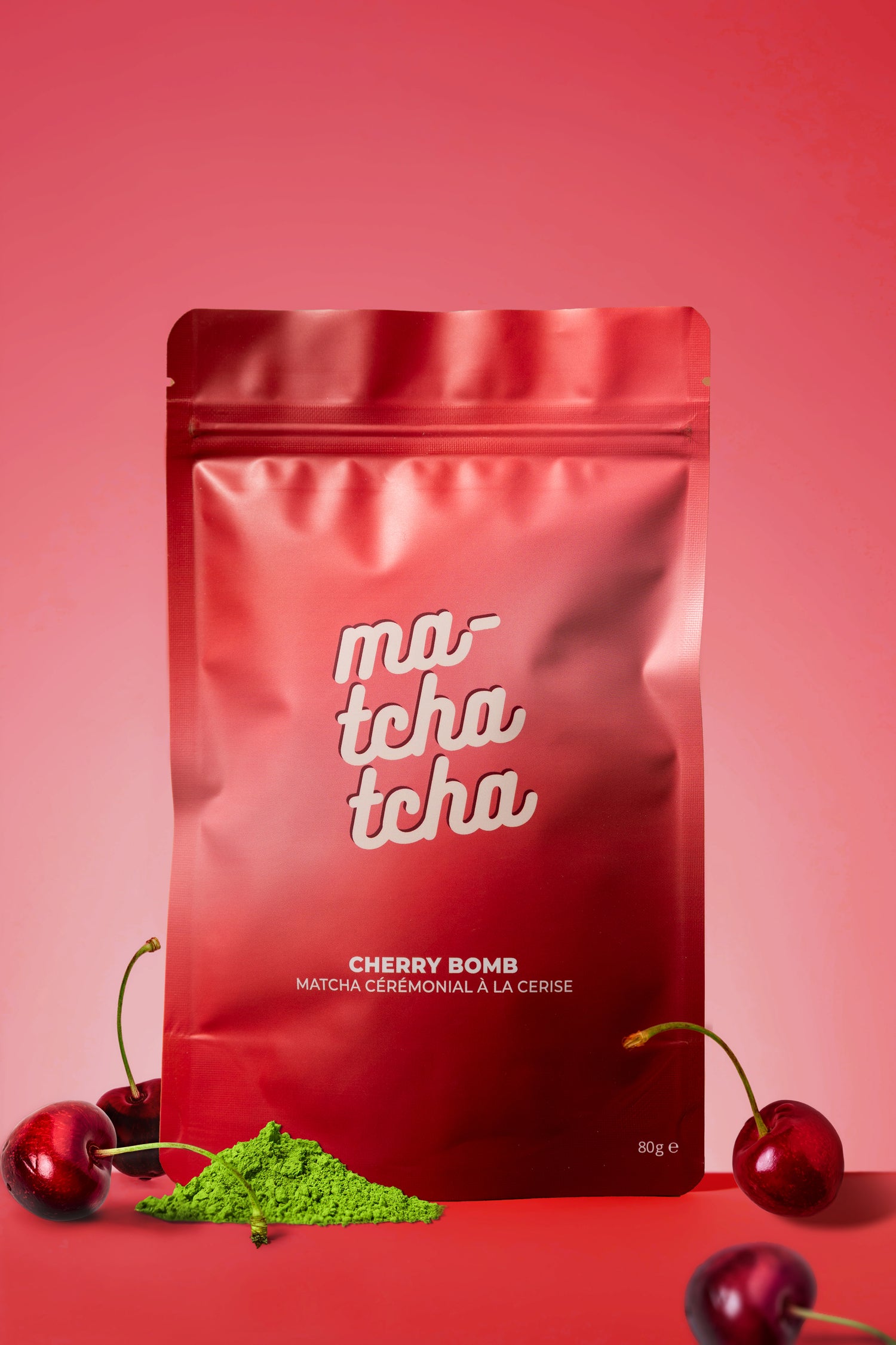 Cherry Bomb 🍒 - Matcha Cérémonial Cerise