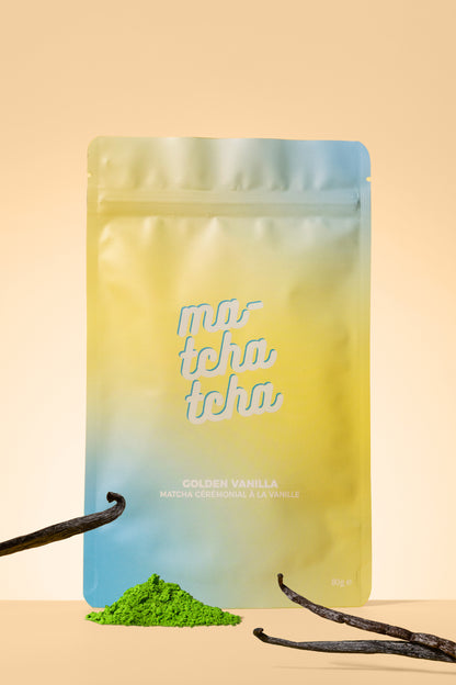 Golden Vanilla 🍦 - Matcha Cérémonial Vanille