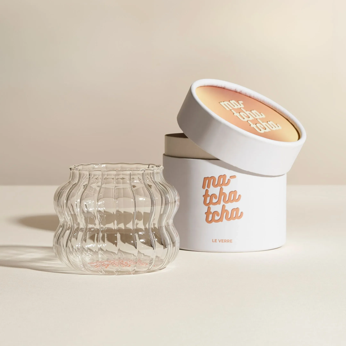 Verre nuage Ma Tchatcha et son coffret