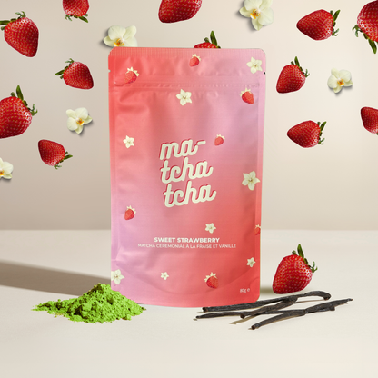 Sweet Strawberry 🍓🍦 - Matcha Cérémonial Fraise et Vanille