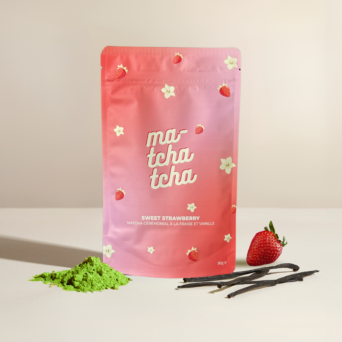 Sweet Strawberry 🍓🍦 - Matcha Cérémonial fraise et vanille