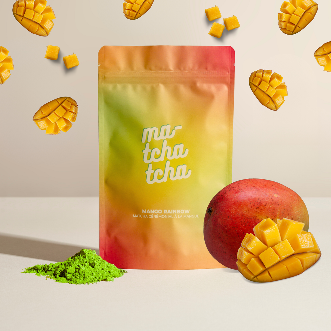 Mango Rainbow 🥭 - Matcha Cérémonial Mangue