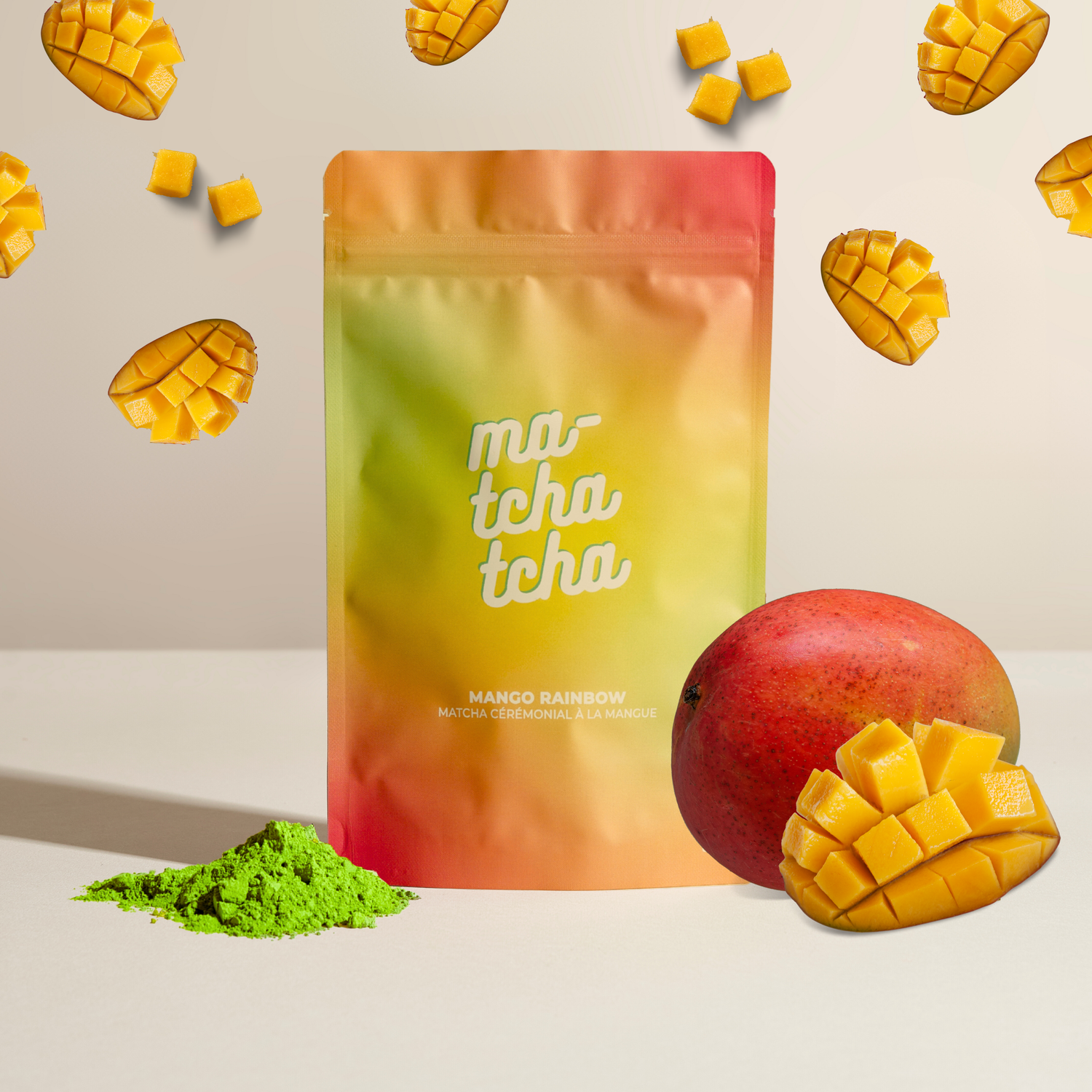 Mango Rainbow 🥭 - Matcha Cérémonial Mangue