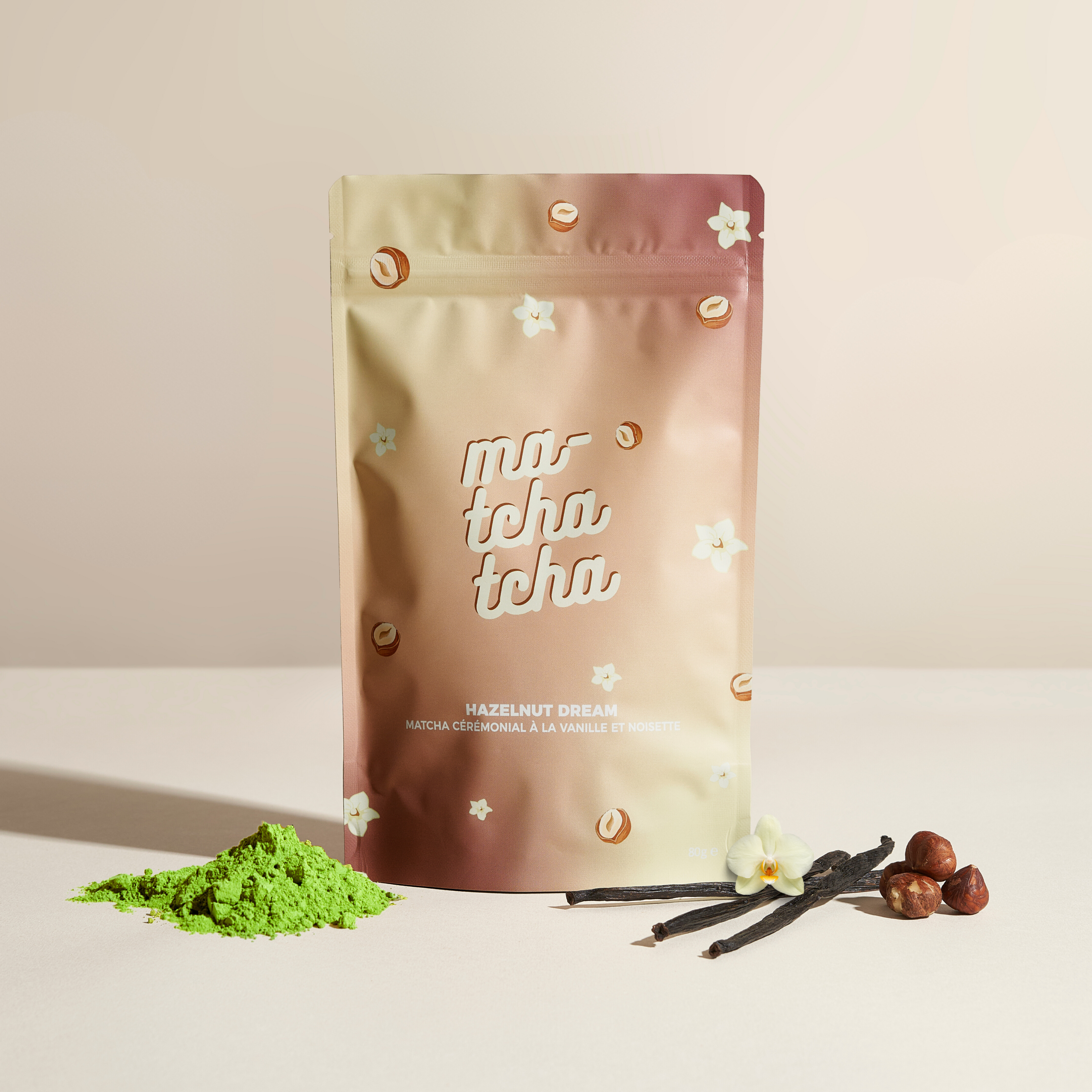 Hazelnut Dream 🌰🍦 - Matcha Cérémonial Vanille et Noisette