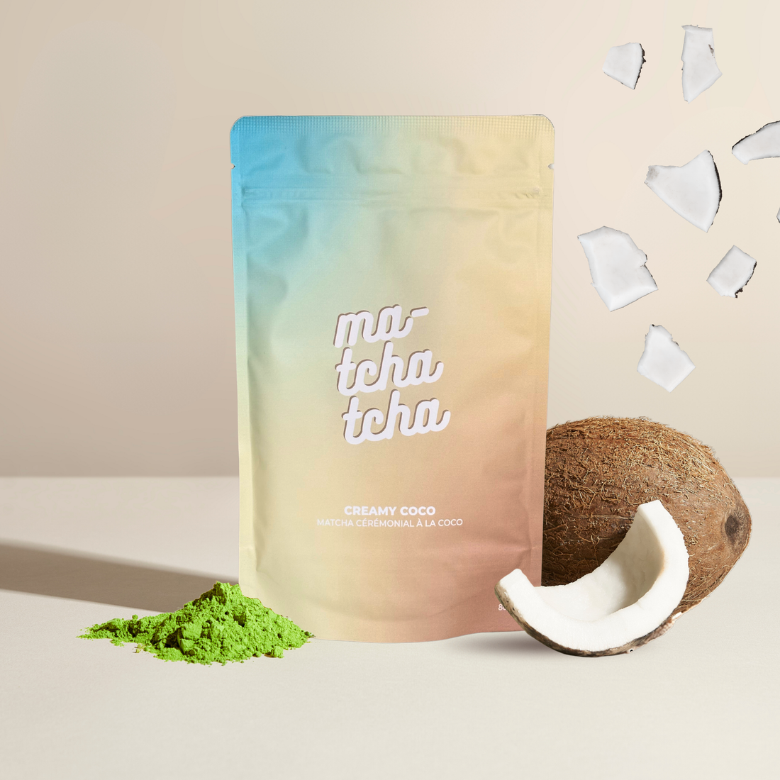 Creamy Coco 🥥 - Matcha Cérémonial Noix de Coco