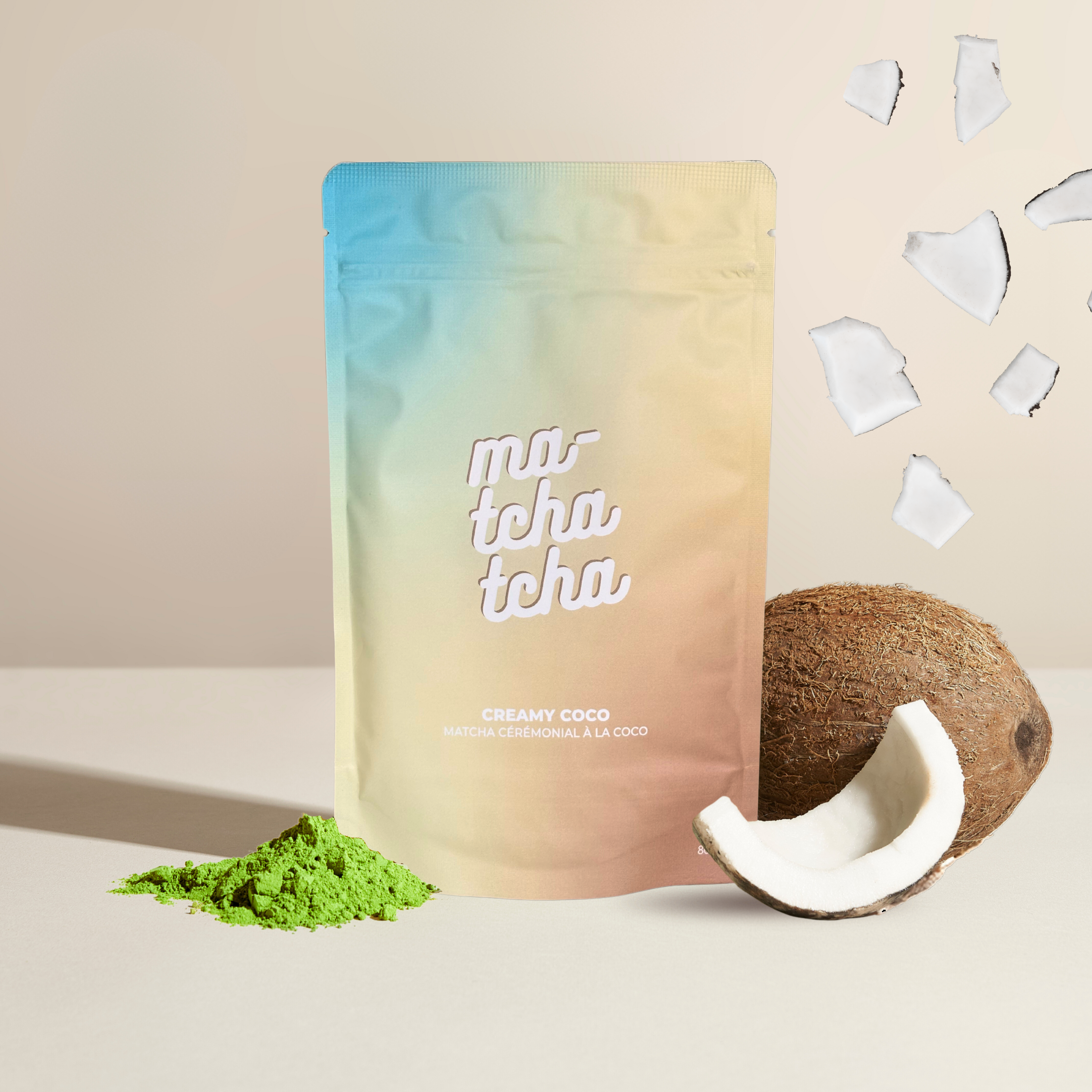 Creamy Coco 🥥 - Matcha Cérémonial Noix de Coco