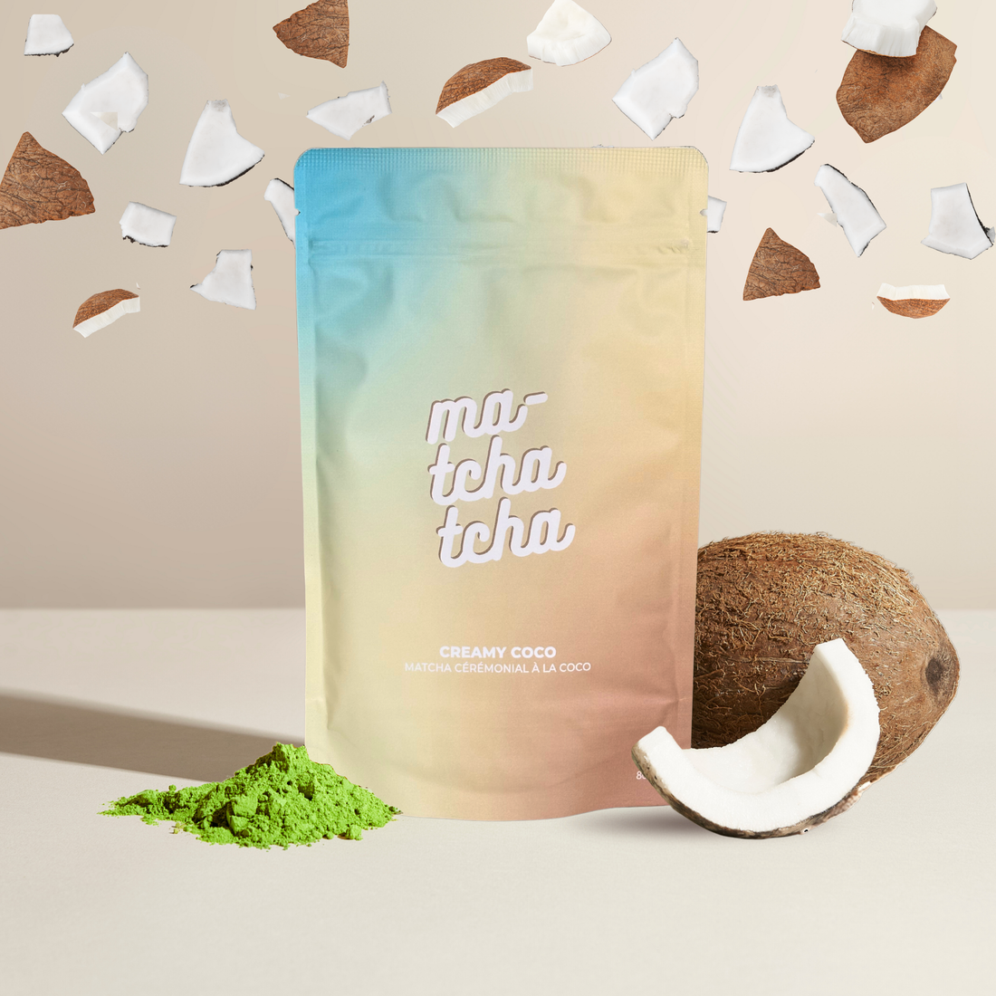 Creamy Coco 🥥 - Matcha Cérémonial Noix de Coco
